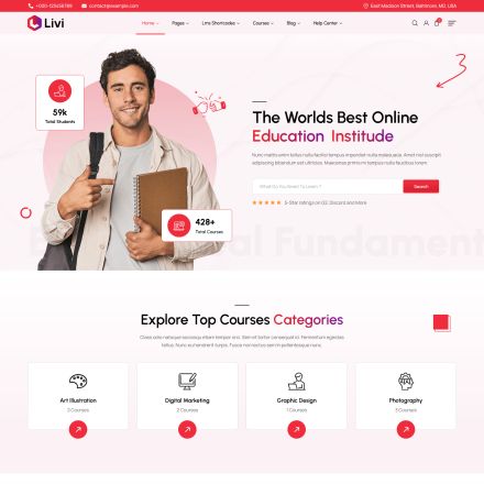 ThemeForest Livi