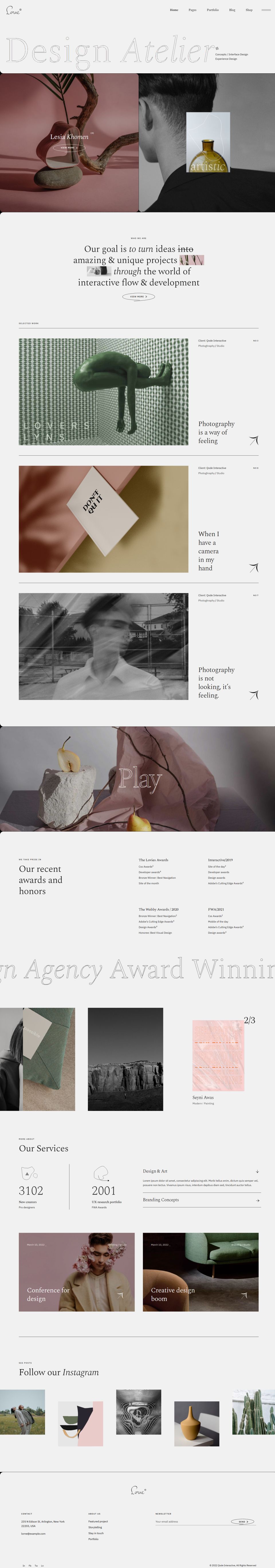 WordPress template ThemeForest Lorne