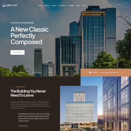 ThemeForest Luxtower