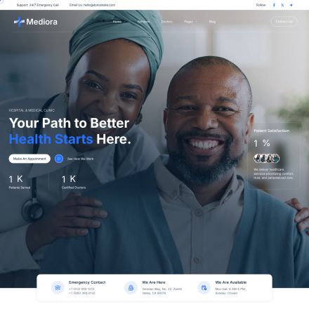 ThemeForest Mediora