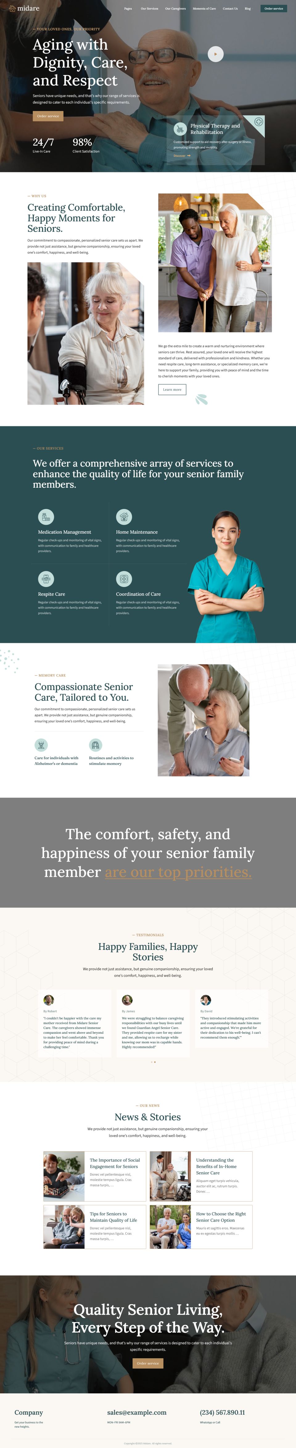 Template ThemeForest Midare WordPress template ThemeForest Midare