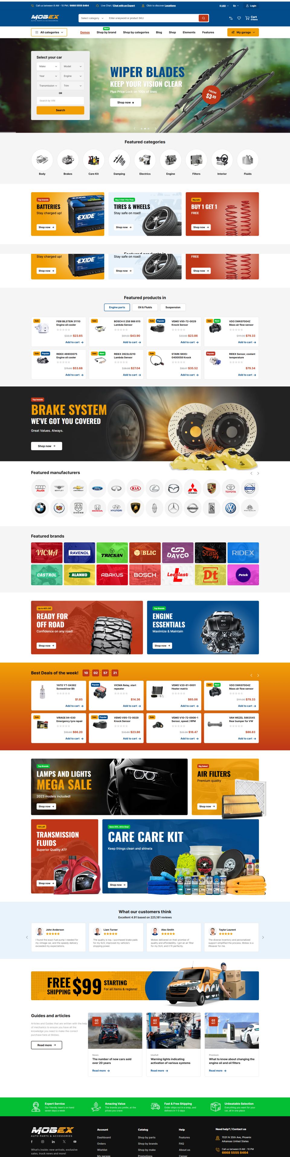 WordPress template ThemeForest Mobex