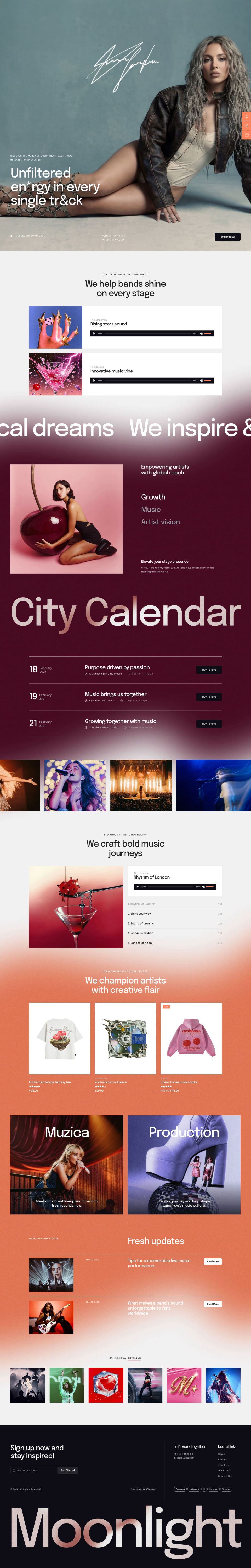 Template ThemeForest Muzica WordPress template ThemeForest Muzica