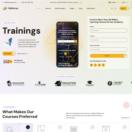 ThemeForest MyKorse