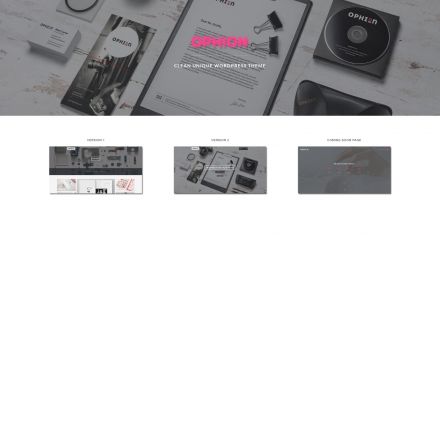ThemeForest Ophion