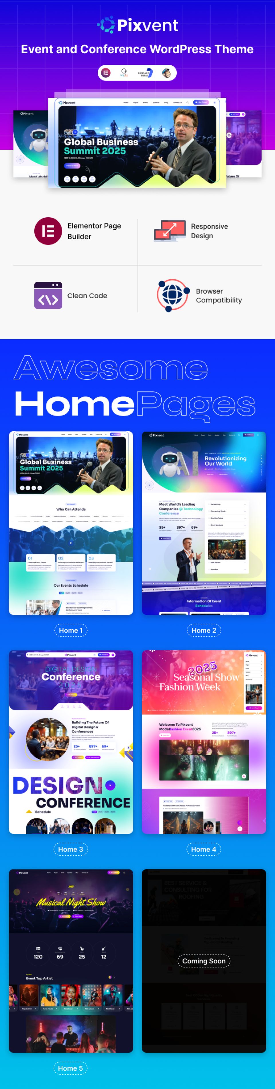 Template ThemeForest Pixvent WordPress template ThemeForest Pixvent