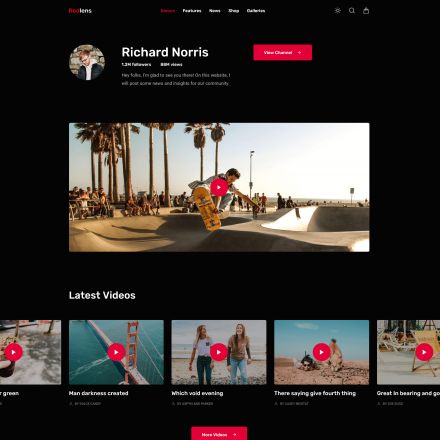 ThemeForest Redlens