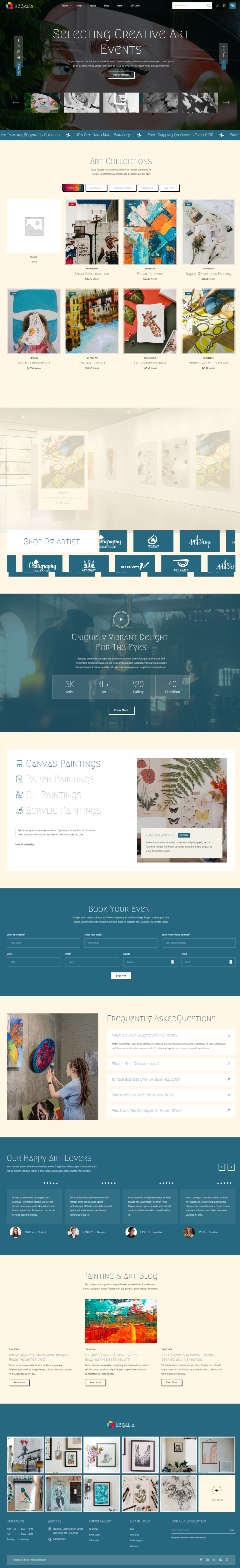 WordPress template ThemeForest Regalia