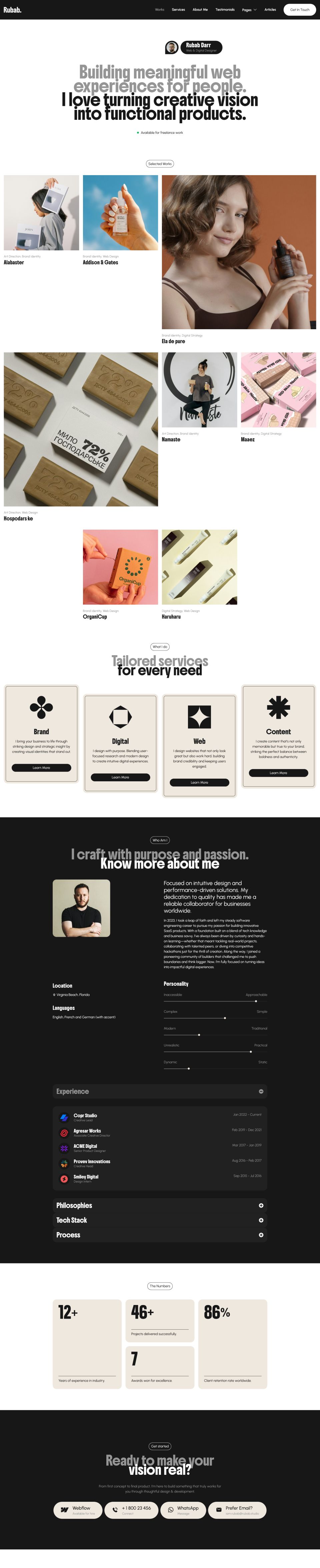 WordPress template ThemeForest Rubab