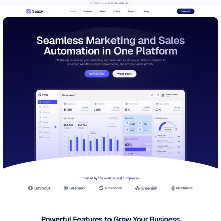 ThemeForest Saazy
