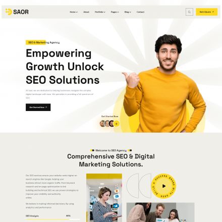 ThemeForest Saor