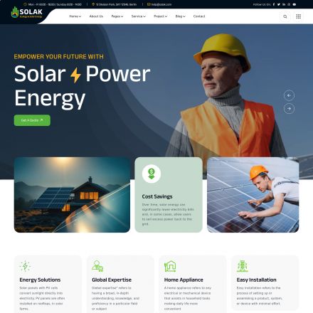 ThemeForest Solak