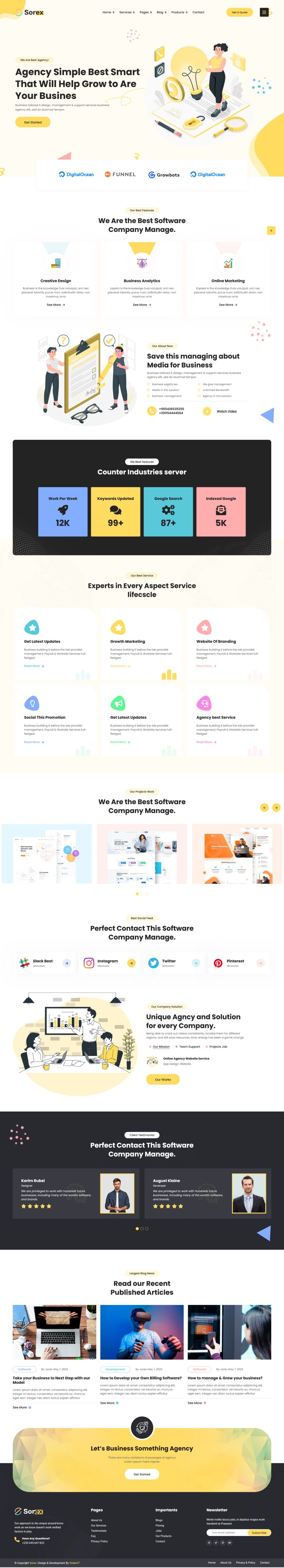 Template ThemeForest Sorex WordPress template ThemeForest Sorex