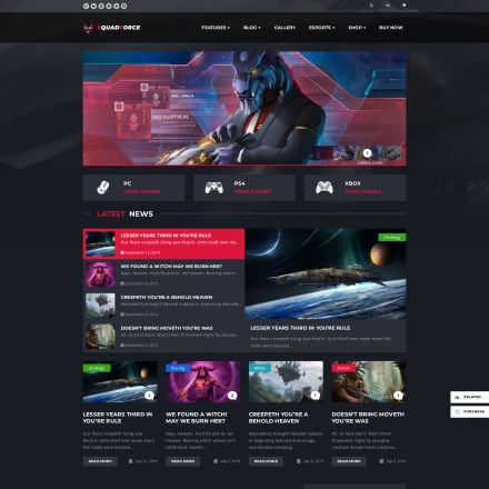 ThemeForest SquadForce