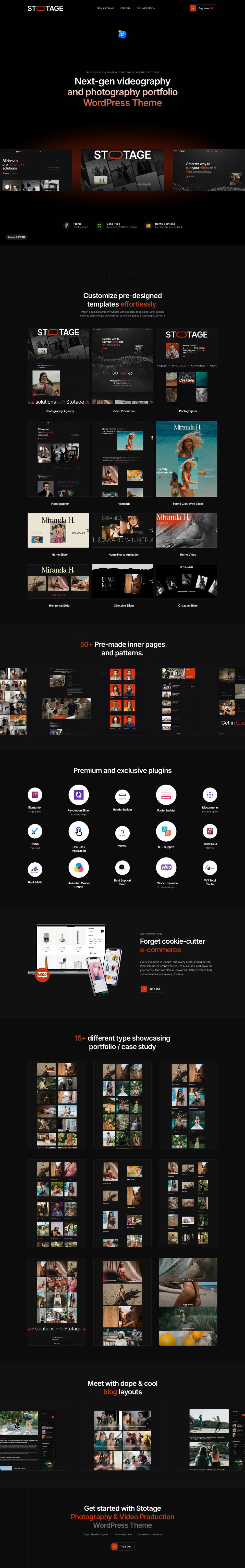 WordPress template ThemeForest Stotage