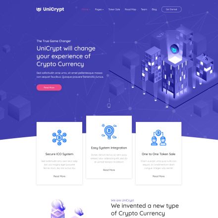 ThemeForest UniCrypt