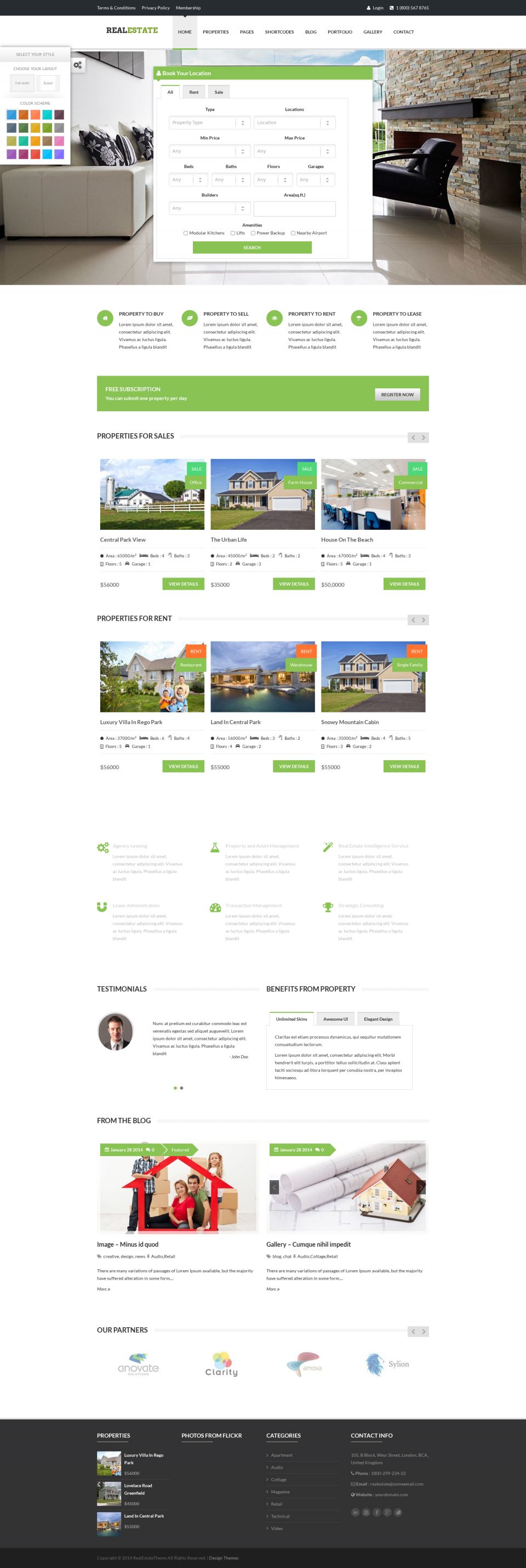 WordPress template ThemeForest Vedoo