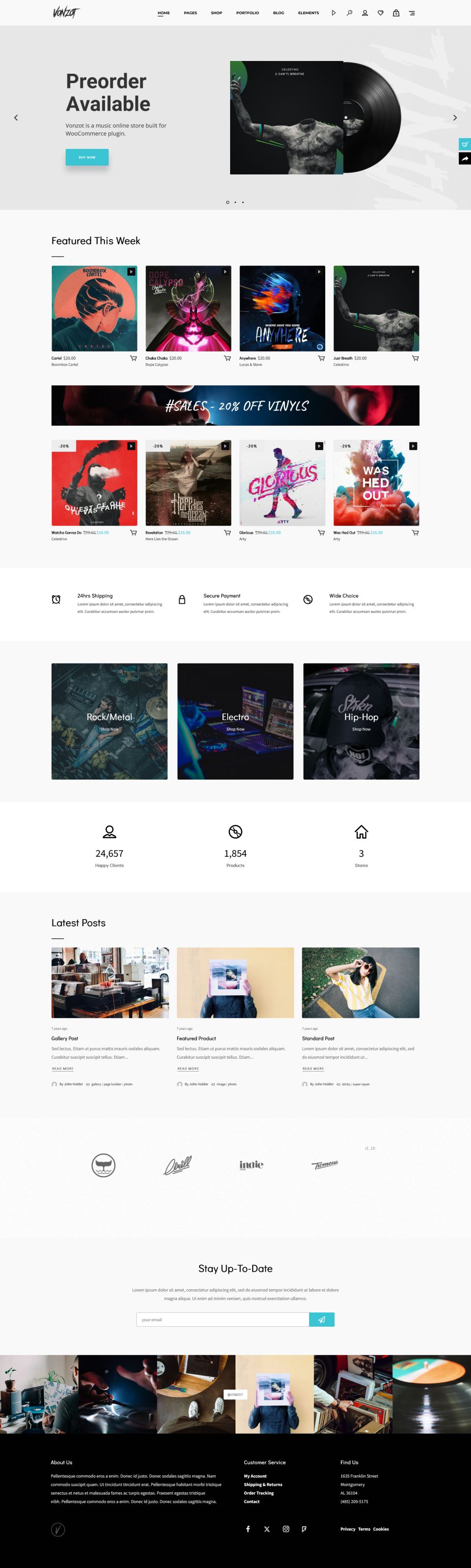 Template ThemeForest Vonzot WordPress template ThemeForest Vonzot