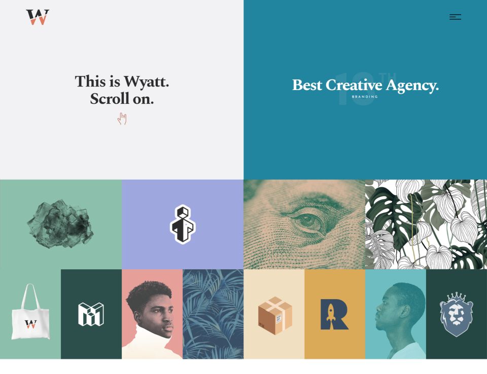 WordPress template ThemeForest Wyatt