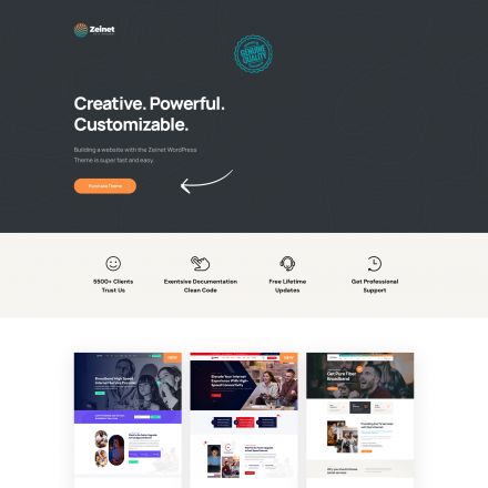 ThemeForest Zeinet