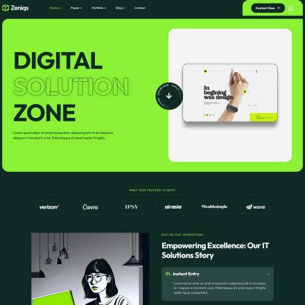 ThemeForest Zeniqs
