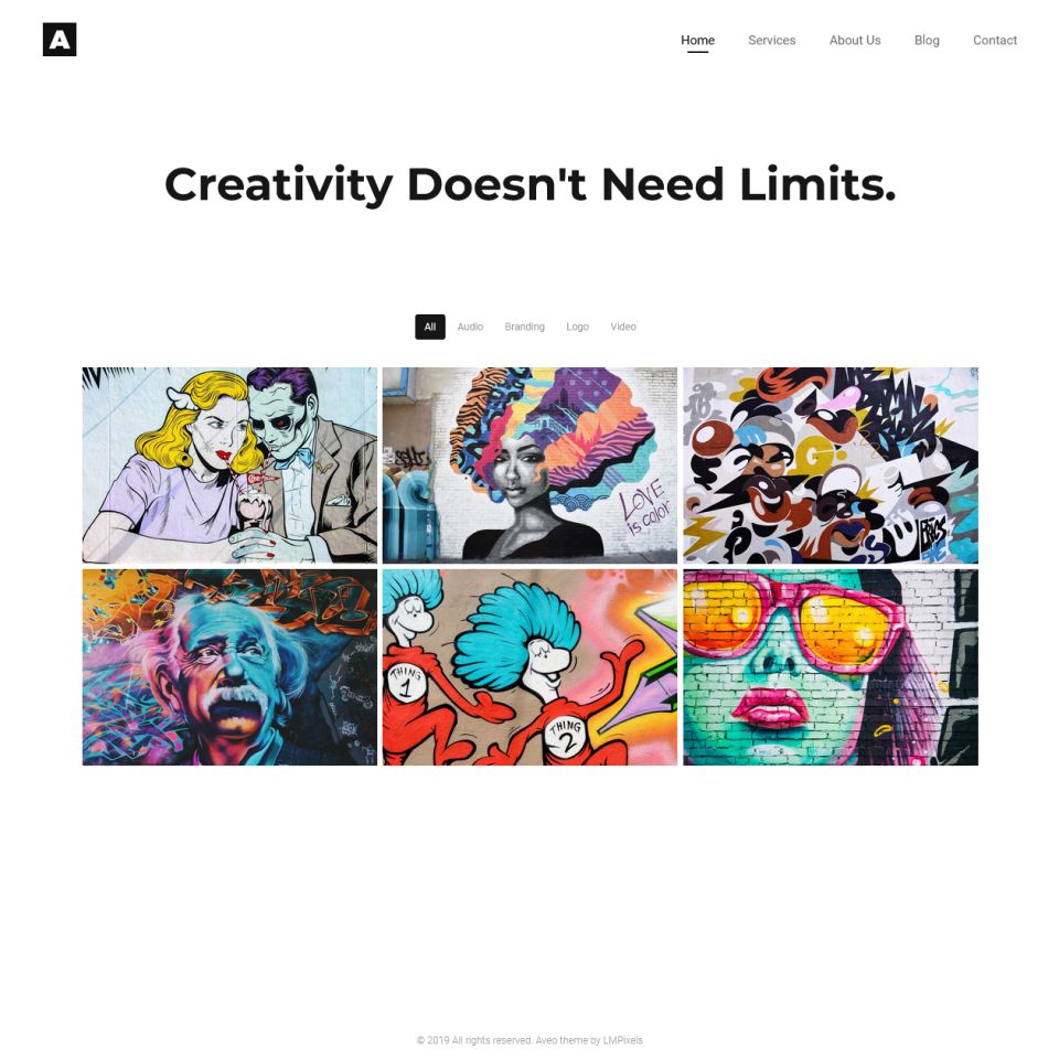 Template ThemeForest Aveo WordPress template ThemeForest Aveo