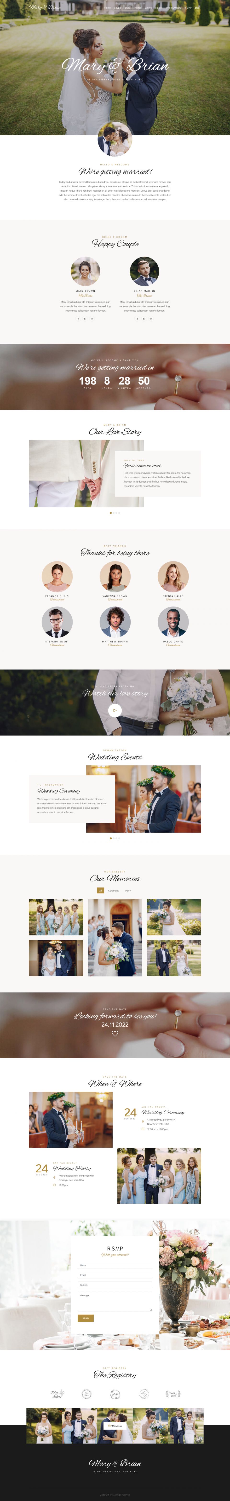 WordPress template ThemeForest Brian