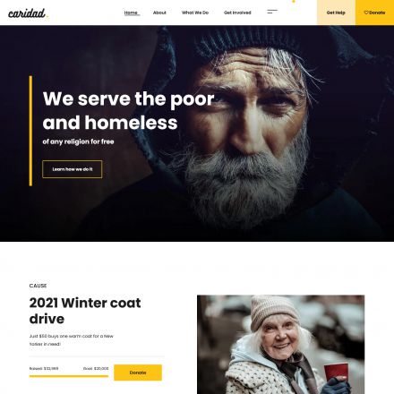 ThemeForest Caridad