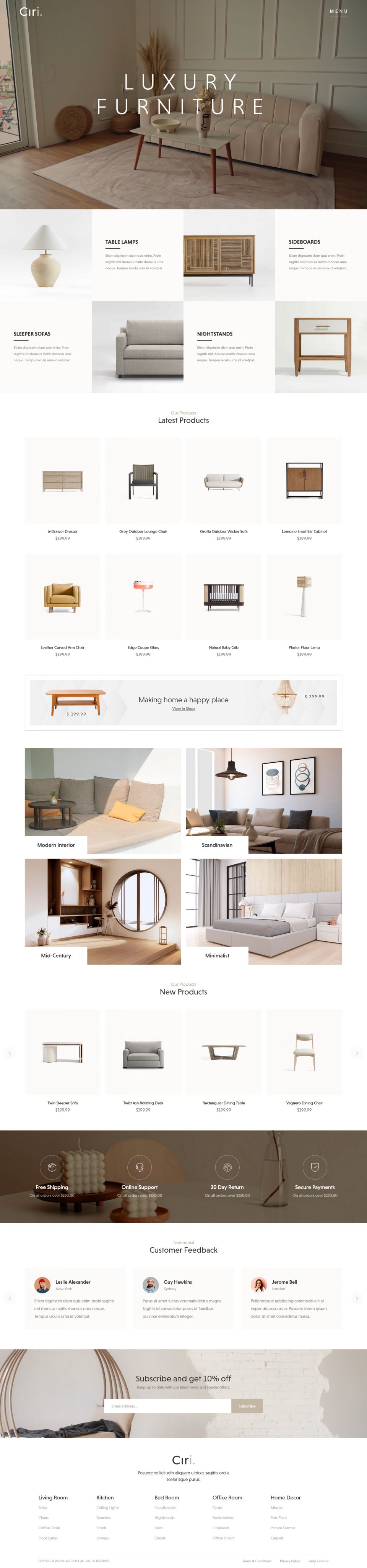 WordPress template ThemeForest Ciri