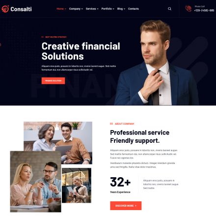 ThemeForest Consalti