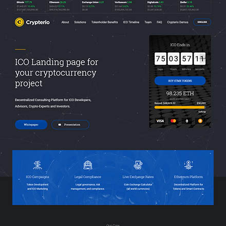 ThemeForest Crypterio 