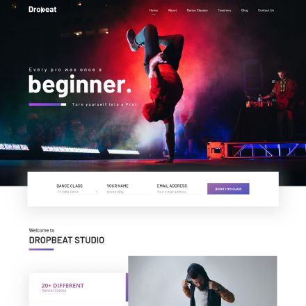 ThemeForest Dropbeat