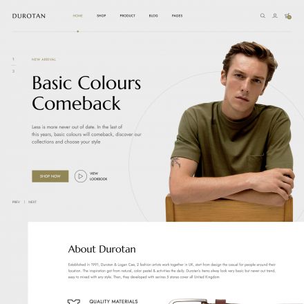 ThemeForest Durotan