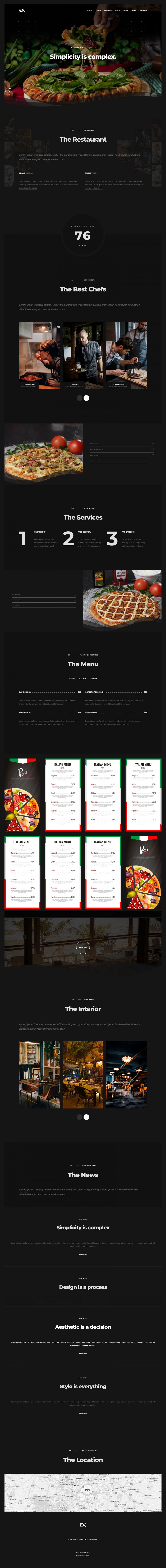 WordPress template ThemeForest Foodex