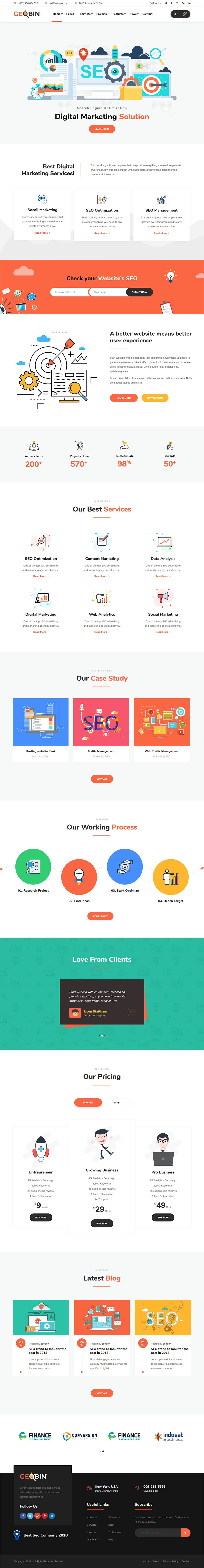 Template ThemeForest GeoBin- WordPress Theme WordPress template ThemeForest GeoBin- WordPress Theme