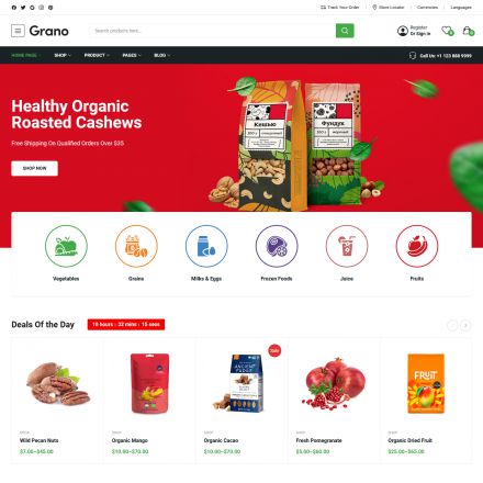 ThemeForest Grano