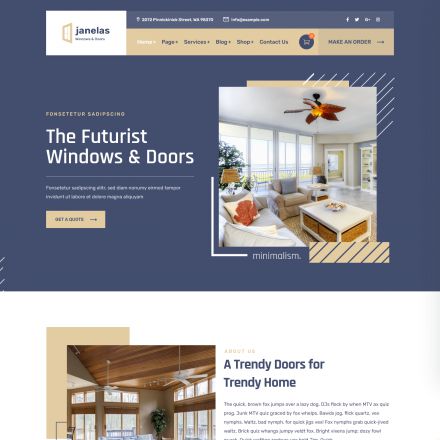 ThemeForest Janelas