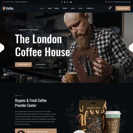 ThemeForest Kaffen