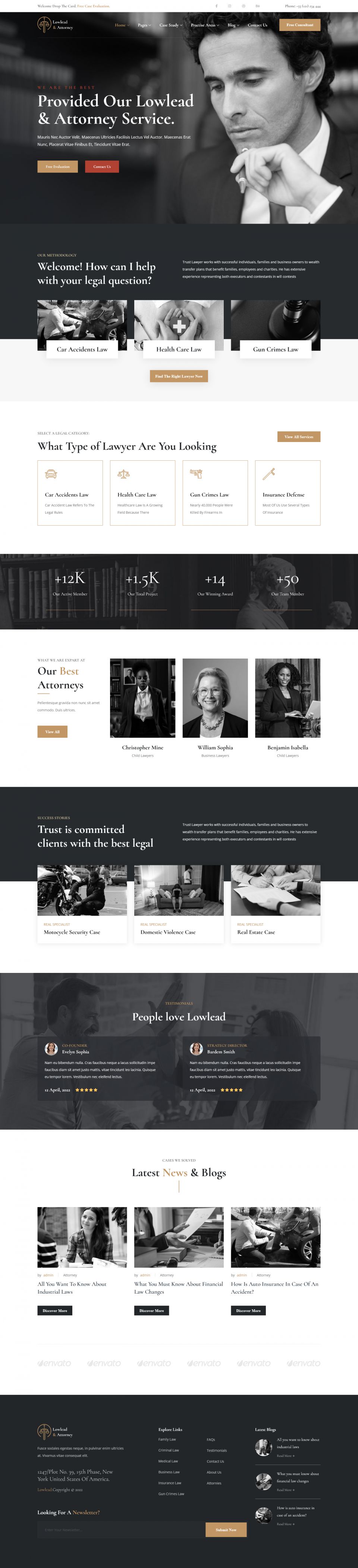 Template ThemeForest Lowlead WordPress template ThemeForest Lowlead