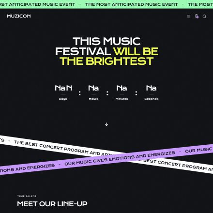 ThemeForest Muzicon