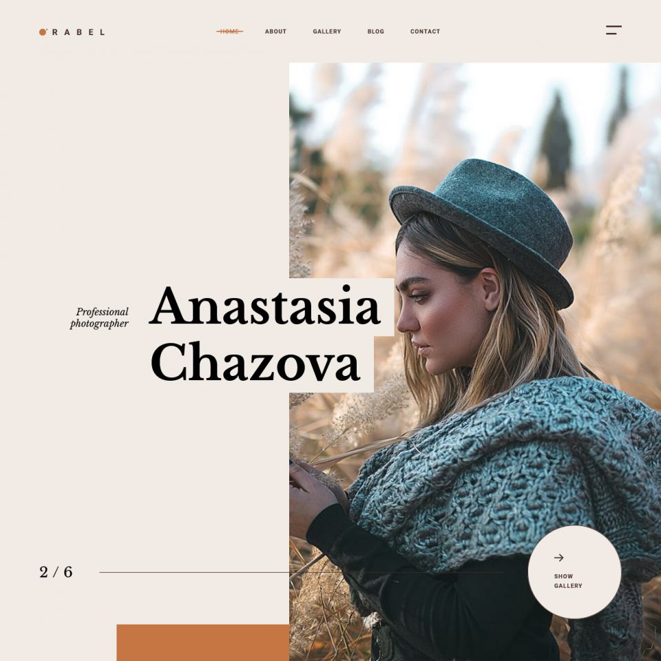 WordPress template ThemeForest Orabel