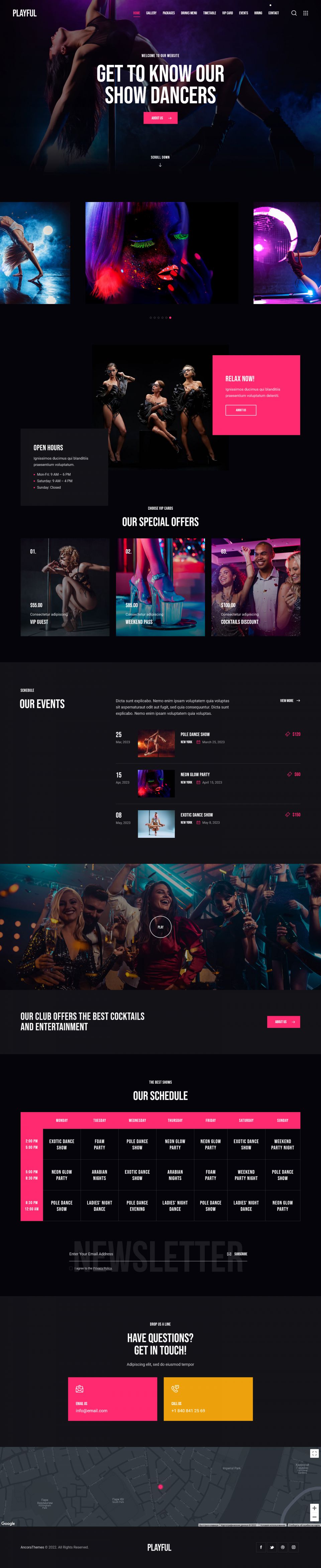 WordPress template ThemeForest Playful