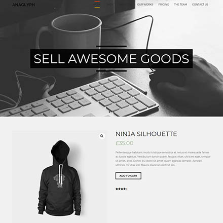 ThemeForest Anaglyph