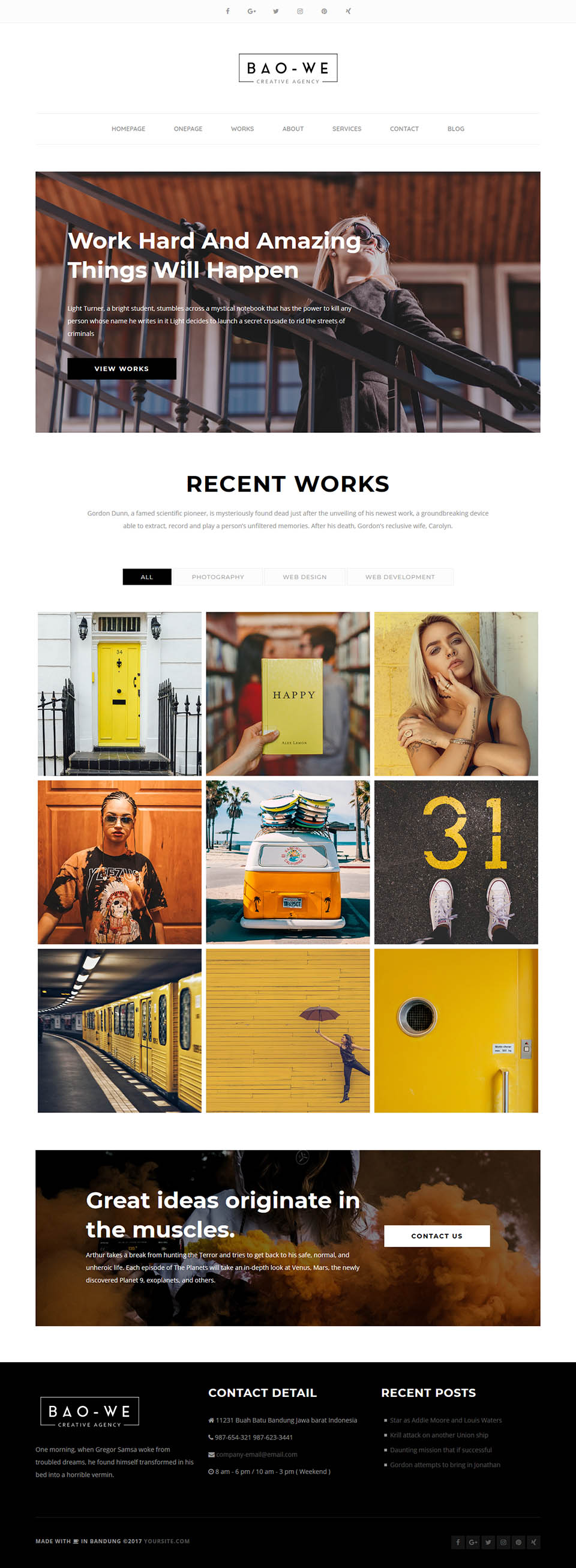 Template ThemeForest Baowe WordPress template ThemeForest Baowe