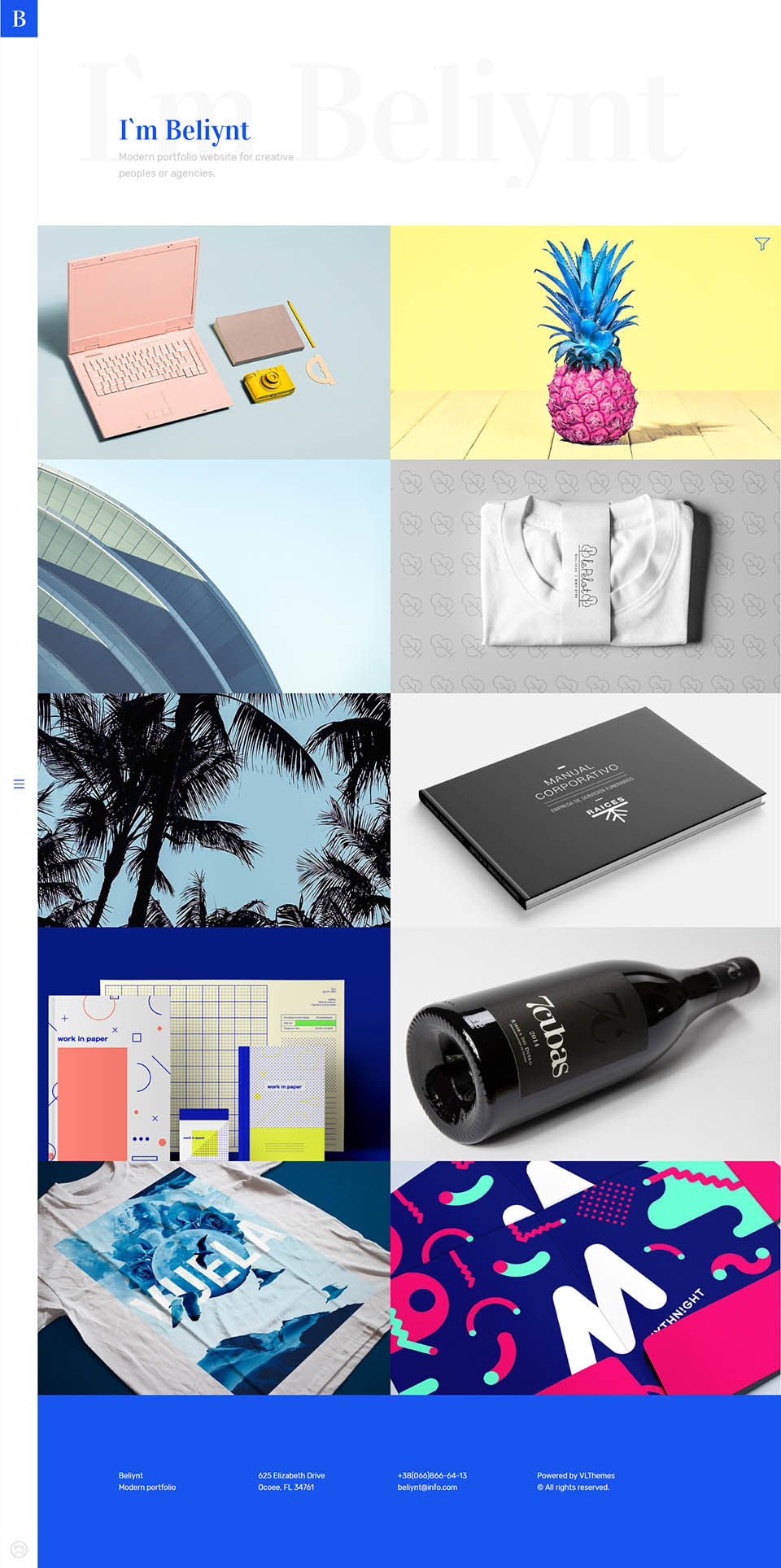 Template ThemeForest Beliynt WordPress template ThemeForest Beliynt