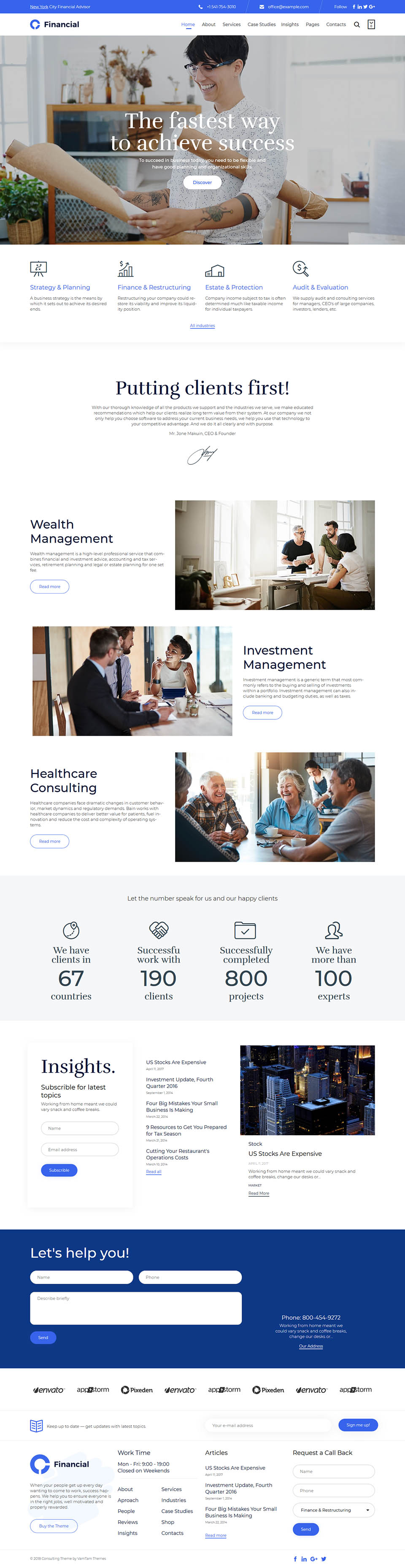 Template ThemeForest Consultancy WordPress template ThemeForest Consultancy