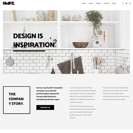 ThemeForest Hampoz