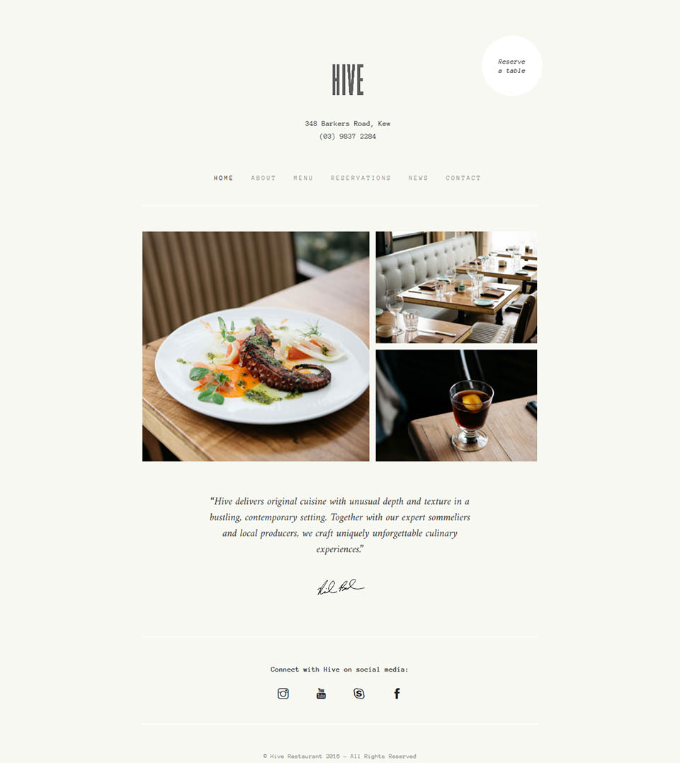 Template ThemeForest Hive WordPress template ThemeForest Hive