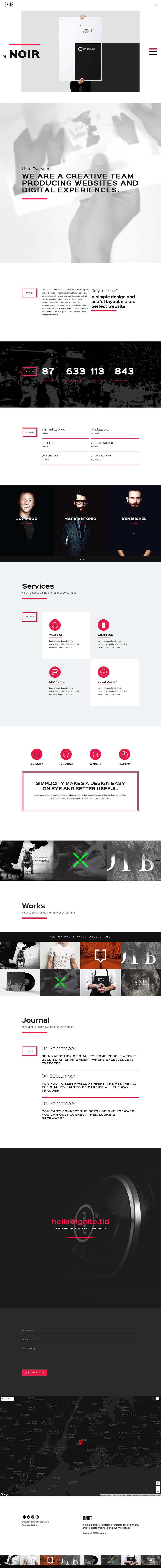 Template ThemeForest IGNITE WordPress template ThemeForest IGNITE