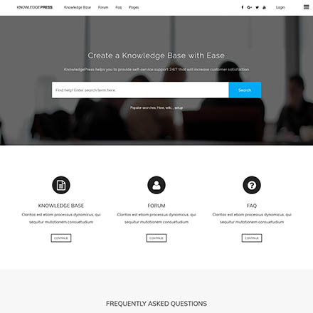 ThemeForest Knowledge Base